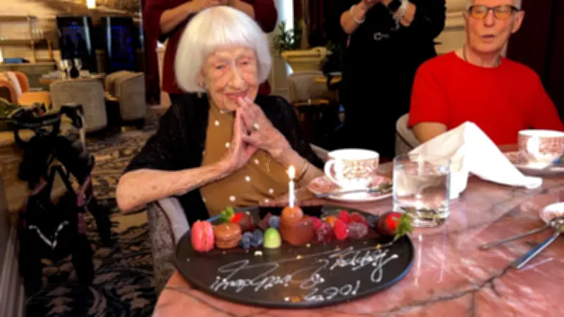 Ottawa War Code Breaker Win Beecroft Celebrates 106th Birthday with Tea