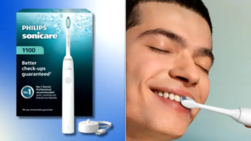 Philips Sonicare 1100 Electric Toothbrush on Sale for $16 at Amazon