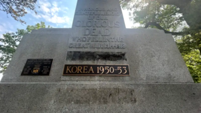 Plaques stolen from Saint John's King's Square, Harbour Passage