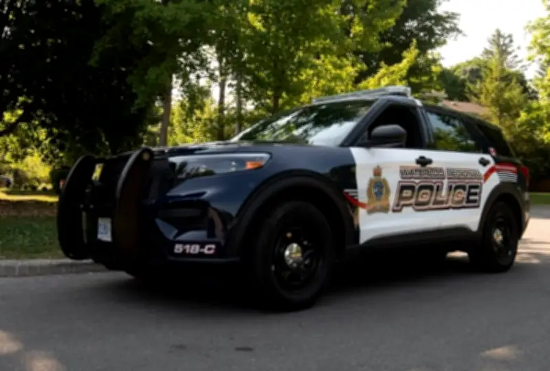 Police Investigate Weapons Incident Involving Youths in Kitchener
