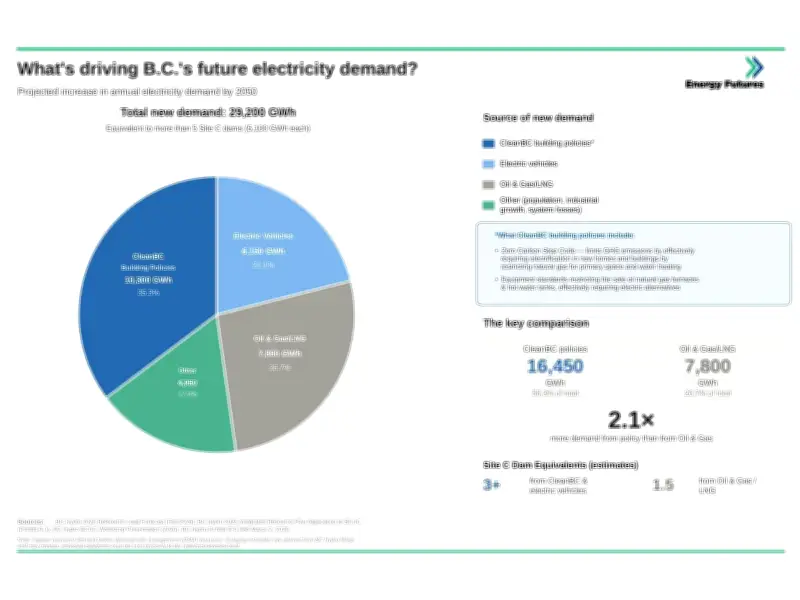Policy, Not LNG, Drives BC's Search for New Dams, Says Energy Institute