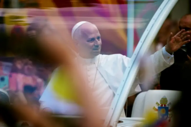 Pope Leo XIV visits migrants' 'dock of shame' in Canary Islands