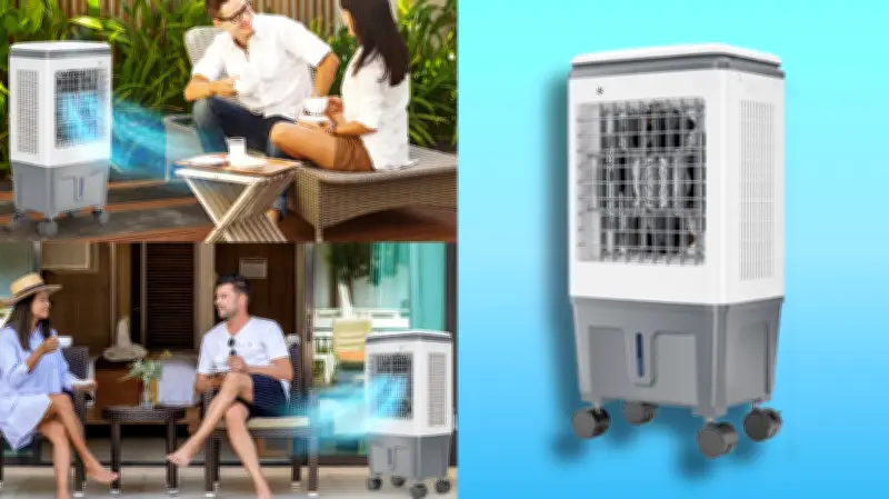 Portable Evaporative Cooler on Sale for $80, Saves on Energy Bills