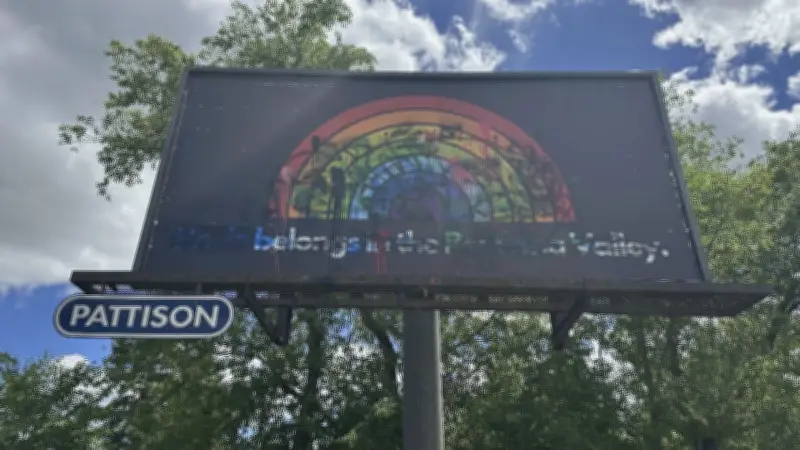 Pride Billboard Vandalized in Manitoba; Community Rallies in Response