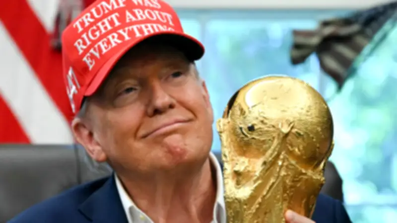 Private Eye Mocks Trump With World Cup Cover Ahead of Tournament
