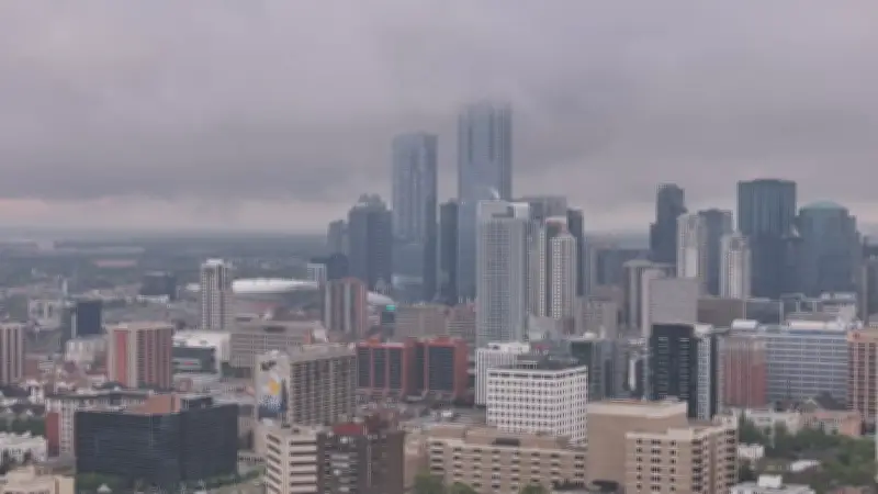Rain Moves Out as Short-Lived Dry Spell Settles in Edmonton