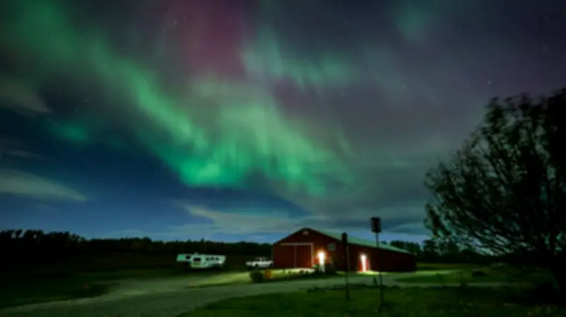 Rare Full-Sky Aurora Borealis Could Illuminate Alberta Tonight