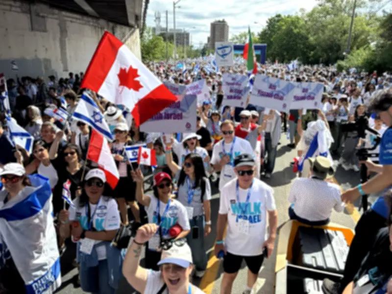 Record 60,000 Join Toronto Walk with Israel Amid Rising Antisemitism