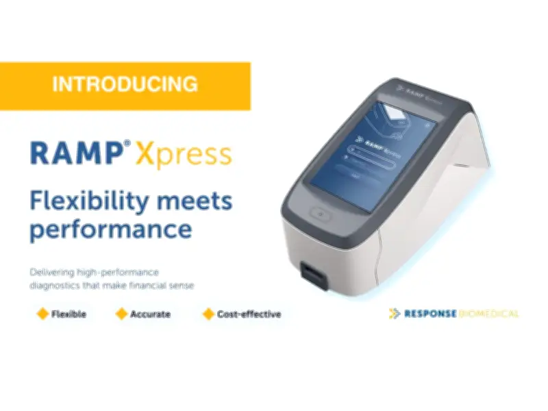 Response Biomedical Launches RAMP Xpress Diagnostic Platform