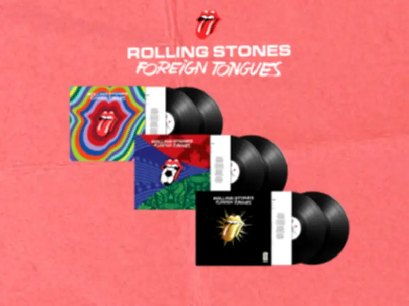 Rolling Stones Unveil Limited-Edition Vinyl Covers for FIFA World Cup 2026