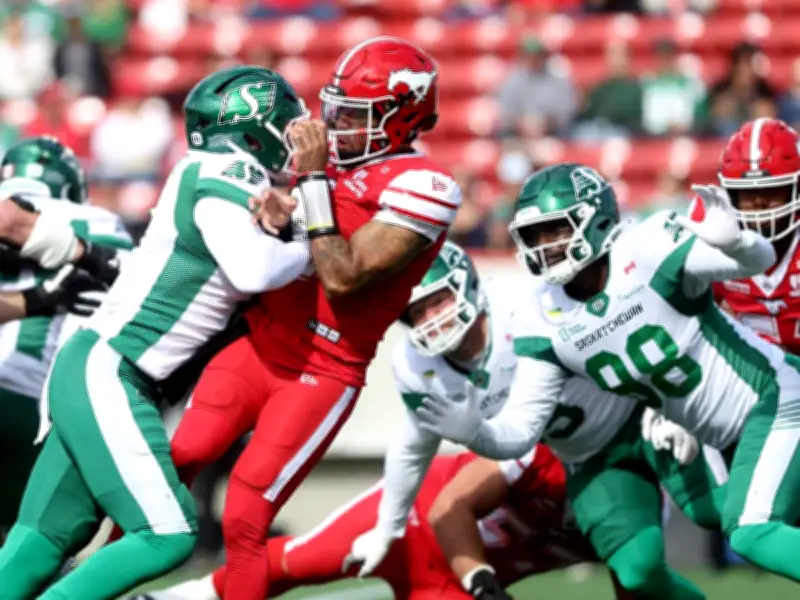 Roughriders Outlast Stampeders 40-37 in Double Overtime Thriller