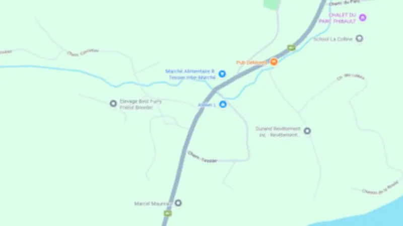 Route 307 in Val-des-Monts closed due to flooding