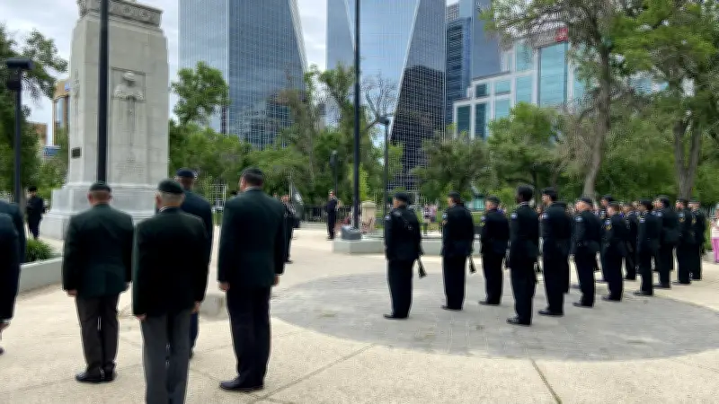 Royal Regina Rifles Honor 82nd D-Day Anniversary at Cenotaph Ceremony
