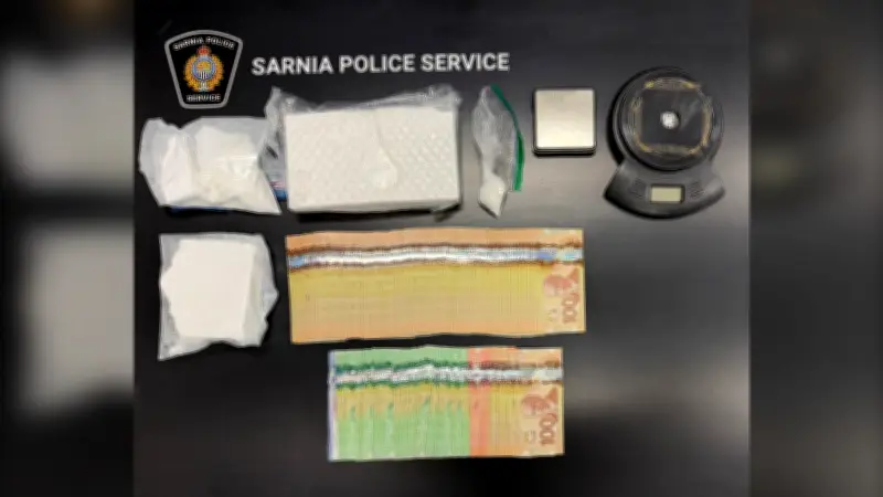 Sarnia Home Search Yields $186K Cocaine, Two Charged in Drug Bust