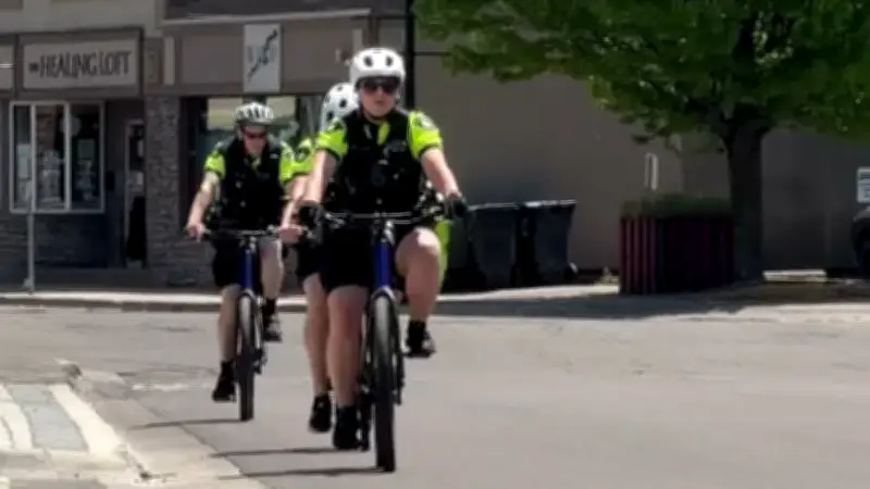 Sault Police Launch Summer Bicycle Patrols for Increased Visibility