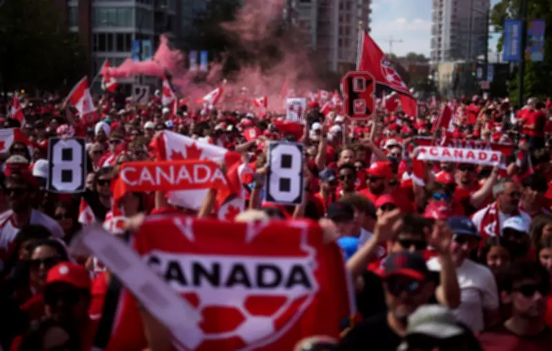Sea of Red Fills Vancouver Streets Ahead of Historic Canada World Cup Match