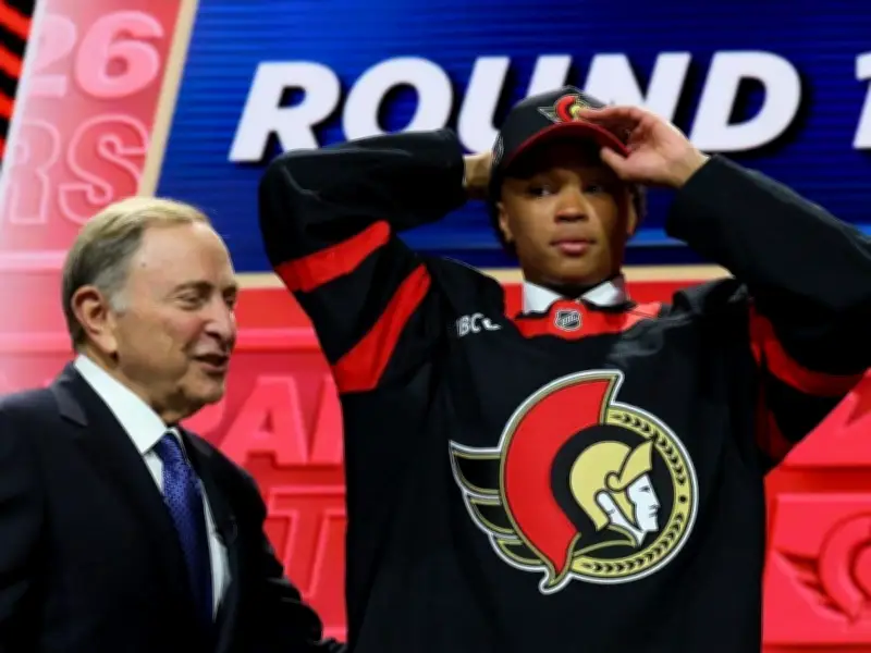 Senators select Jaxon Cover 32nd overall at 2026 NHL Draft