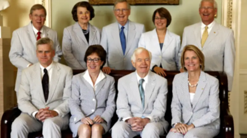 Senators Unite for Bipartisan Seersucker Day Resolution