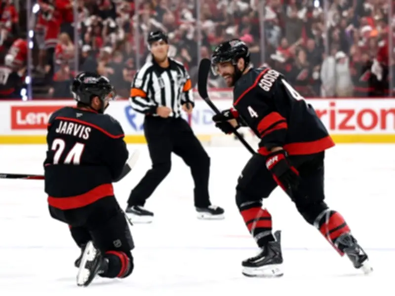Seth Jarvis OT Heroics Even Stanley Cup Final for Hurricanes