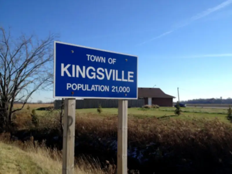Sidewalk Work in Kingsville Tuesday: Traffic Disruptions Expected