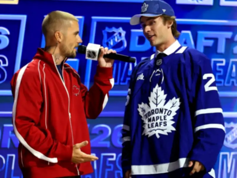 Simmons: Justin Bieber's NHL Draft Flub Was Amateur Night, Not Worth the Cost