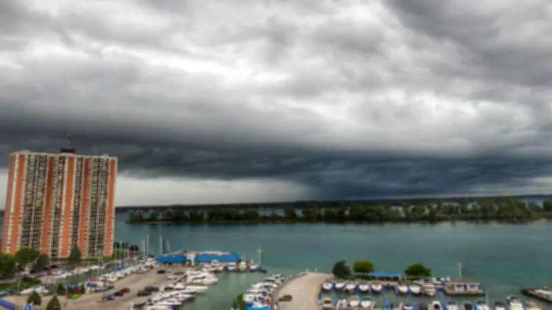 Storm Risk Fades in Windsor After Active Sunday, Skies Clearing