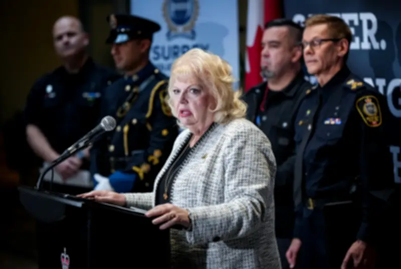 Surrey Mayor Distances Herself from Police Chief's Dismissal