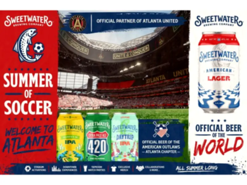 SweetWater Brewing Unveils Atlanta Soccer Celebration for Summer 2026