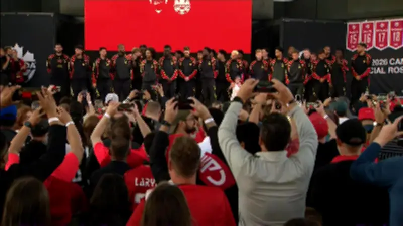Team Canada Gets Big Send-Off Ahead of World Cup Opener