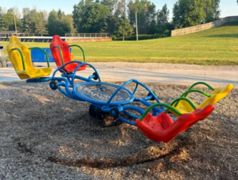 Teeter-Totter Damaged at Popular Springwater Park