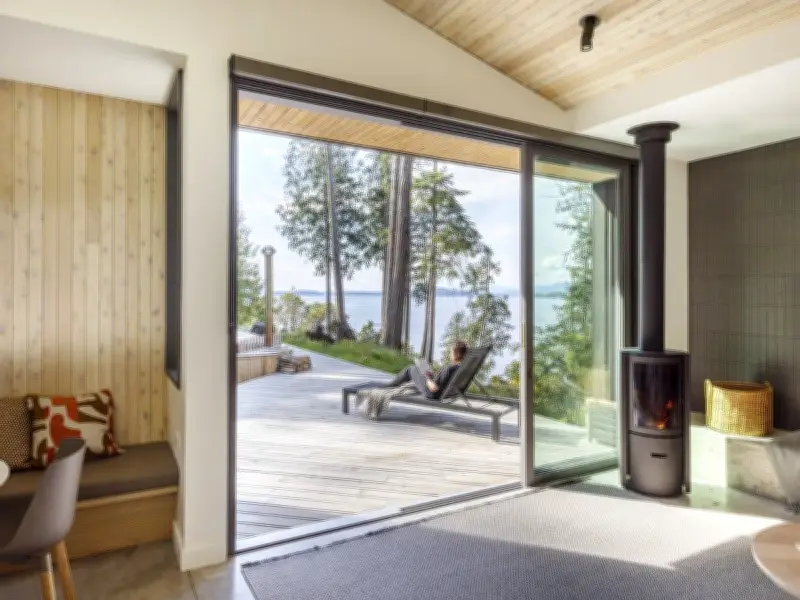 Three Cabins Create Multi-Generational Forest Escape on Savary Island