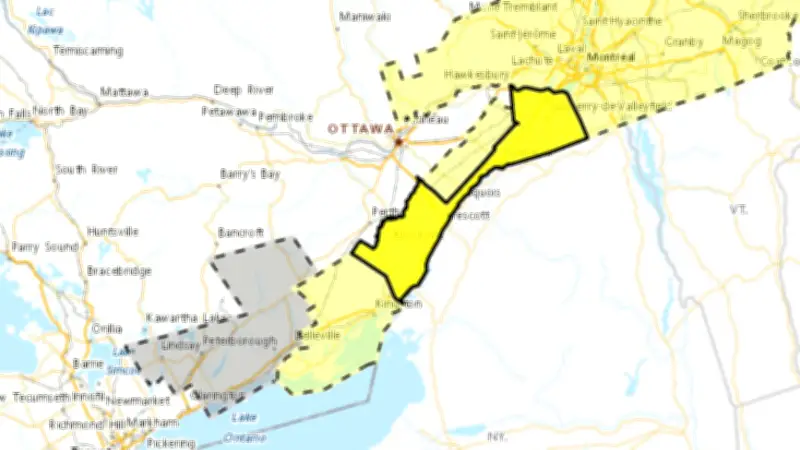 Tornado Warnings End as Thunderstorms Move Through Eastern Ontario