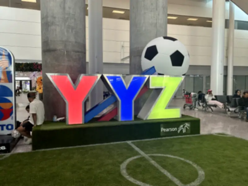 Toronto Pearson Airport Ready for World Cup Influx: 17M Passengers Expected