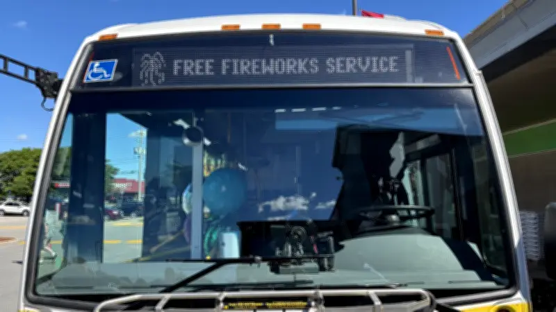 Transit Windsor Sees Ridership Increase on Fireworks Night