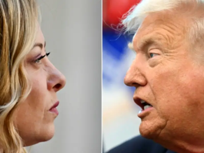 Trump and Meloni trade barbs over G7 photo and Iran war