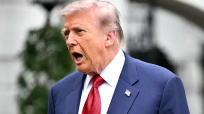 Trump Blames Vandals for Reflecting Pool Algae Mess After $14M Project