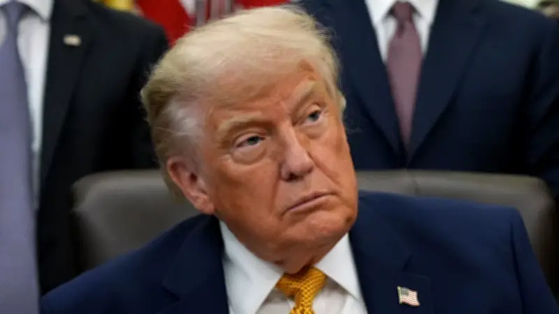 Trump Claims Vandals Cut Reflecting Pool Paint He Said Was Knife-Proof