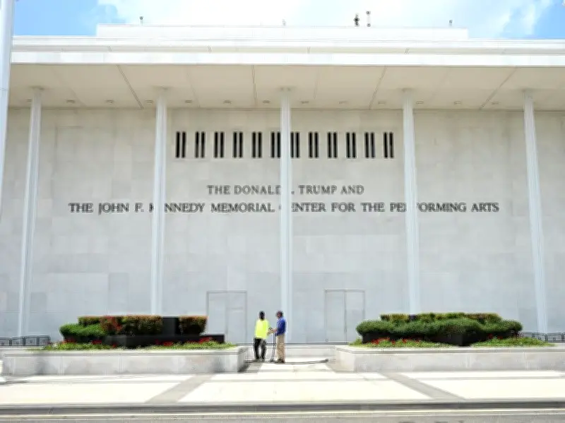 Trump legal team appeals ruling to remove his name from Kennedy Center