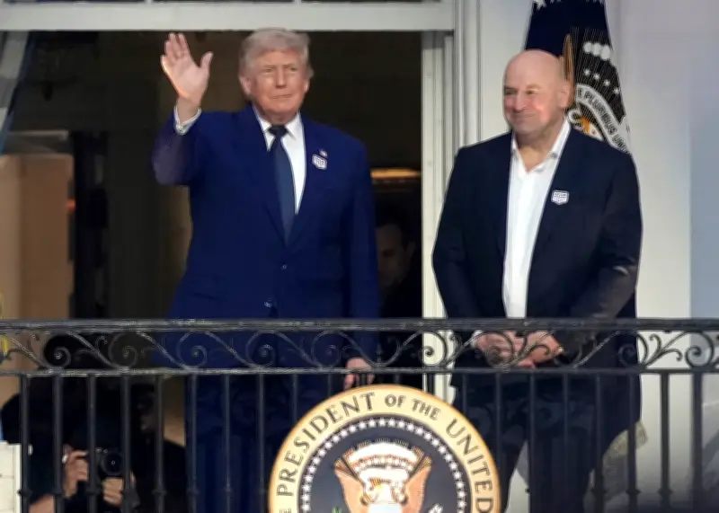 Trump Turns 80, Celebrates with UFC Cage Fighting on White House Lawn