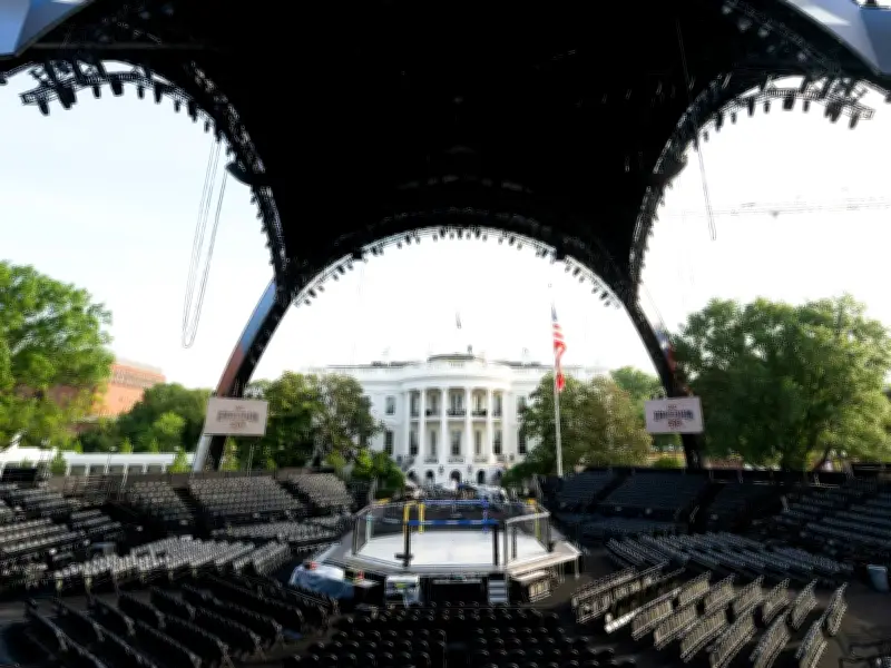 UFC Fights on White House Lawn for Trump's 80th Birthday Spark Controversy