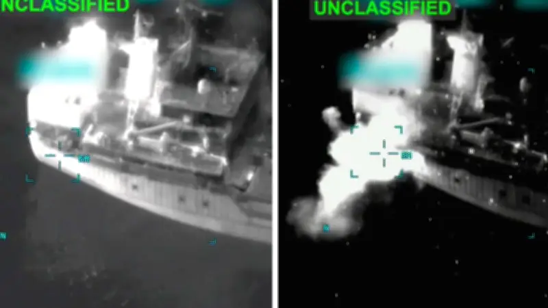 US Strikes Oil Tanker Trying to Break Iran Blockade