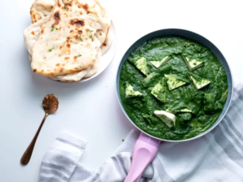 Vegan Palak Paneer: A Fresh Protein-Rich Spinach Recipe