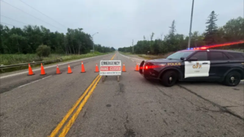 Vehicle Fire Claims Two Lives on Hwy. 400 Near Barrie