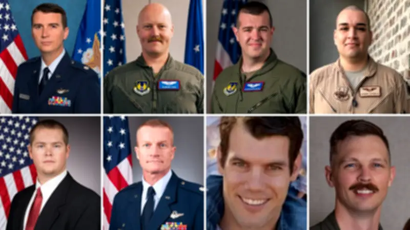 Victims of B-52 Bomber Crash Identified; Engineer, Service Members Among Dead