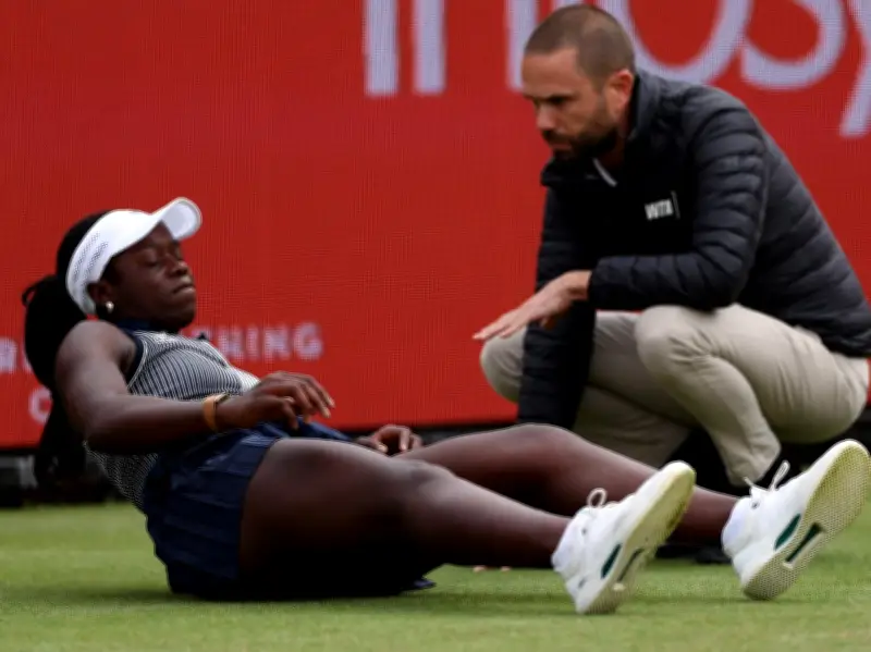 Victoria Mboko Withdraws from Wimbledon Due to MCL Injury