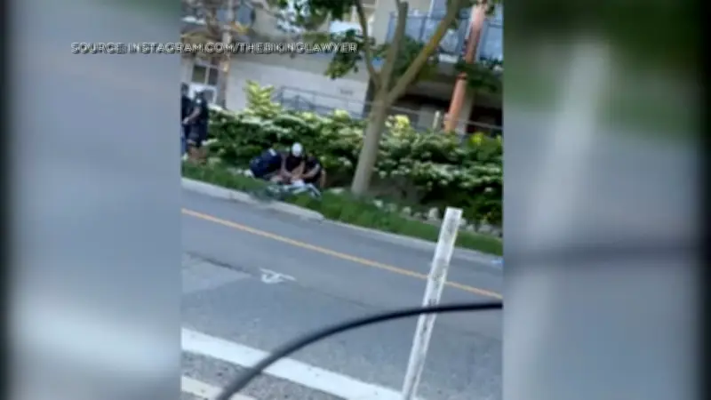 Video Shows 'Aggressive' Arrest of Cyclist in Toronto, Lawyer Says