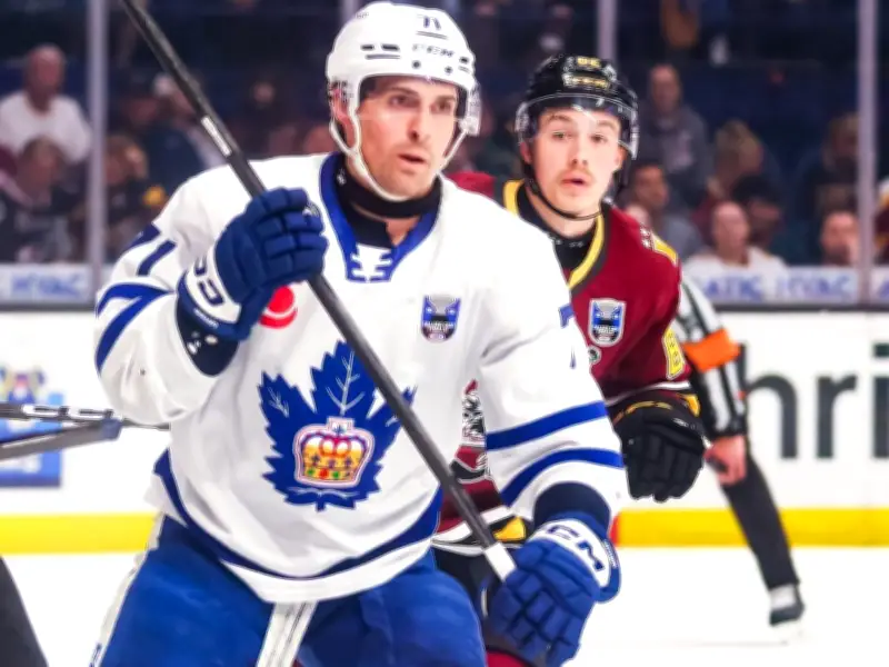 Vinni Lettieri Channels Father's Soccer Heroics in Marlies' Game 1 Win