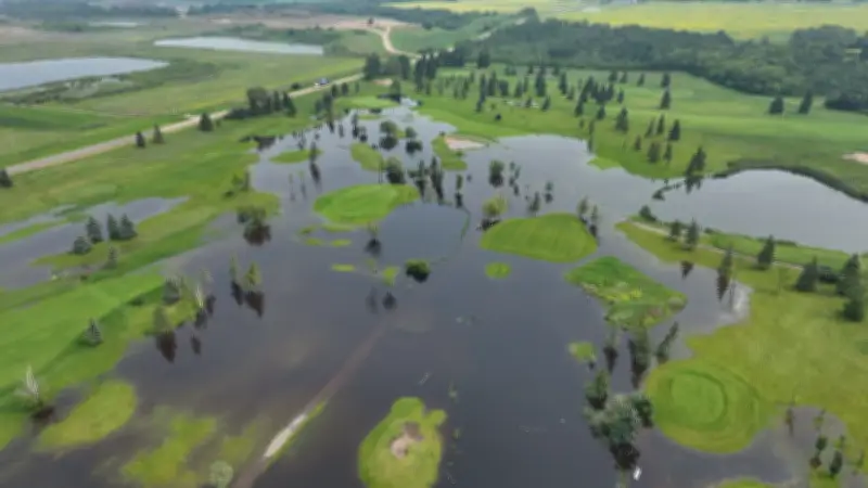 Waterlogged Edmonton Golf Courses Face Closures Amid Record June Rain