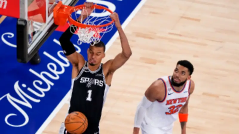 Wembanyama Powers Spurs to First Finals Win, Cutting Knicks Lead to 2-1