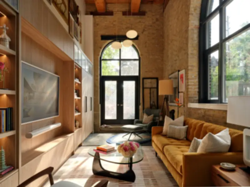 Wes Anderson-Inspired Design Transforms Toronto Loft with Personal Collections